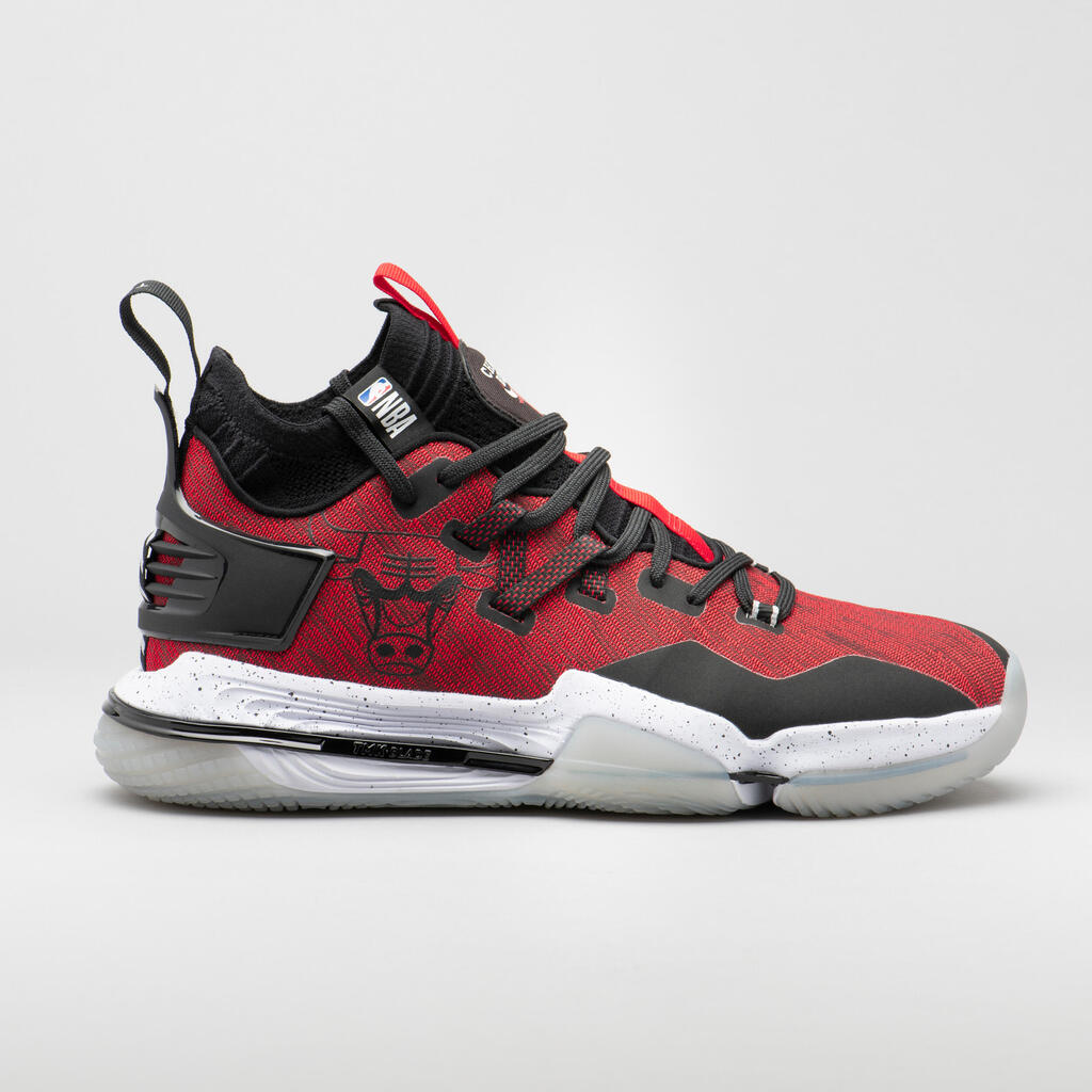 Mid-rise basketball shoes se900 - red/nba chicago bulls