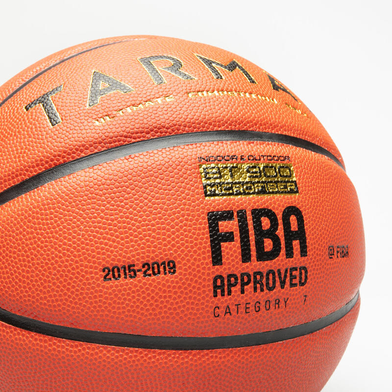 Bola de Basquetebol BT900 Tamanho 7. Homologação FIBA para rapaz e adulto
