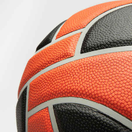 Μπάλα μπάσκετ μεγέθους 7 TF1000 Euroleague - Πορτοκαλί/Μαύρο
