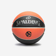 Pallone basket TF 1000 SPALDING EUROLEAGUE taglia 7 arancione-nero