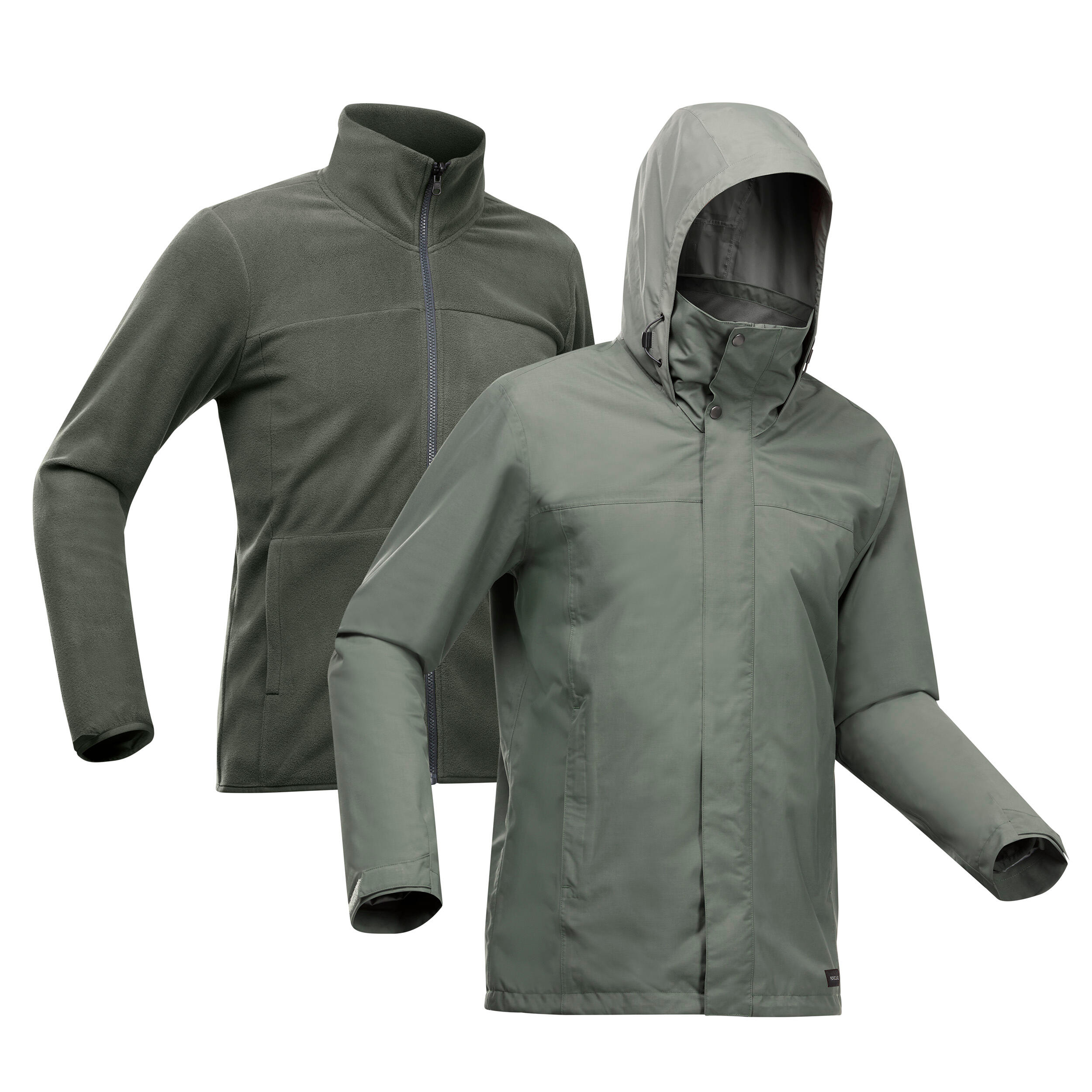 OS RAIN WEAR Rain Coat for Men Waterproof Raincoat with Pants Polyester  Reversible Double Layer Rain