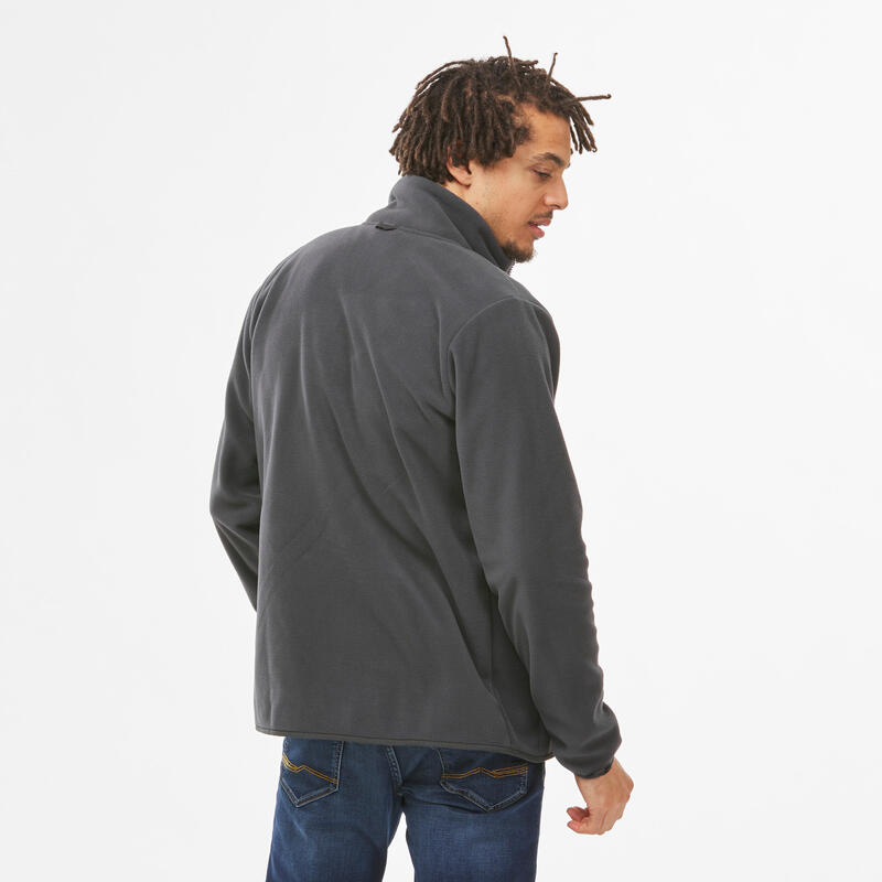 Veste 3en1 de randonnée 0°C imperméable homme, NH100 marron