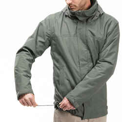 Men’s 3-in-1 waterproof hiking jacket - SH100 0°C