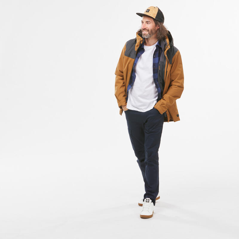 Férfi téli túrakabát, 3 az 1-ben, vízhatlan, 0 °C-ig - NH100