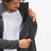 Men’s 3in1 waterproof hiking jacket 0°C NH100 - Brown