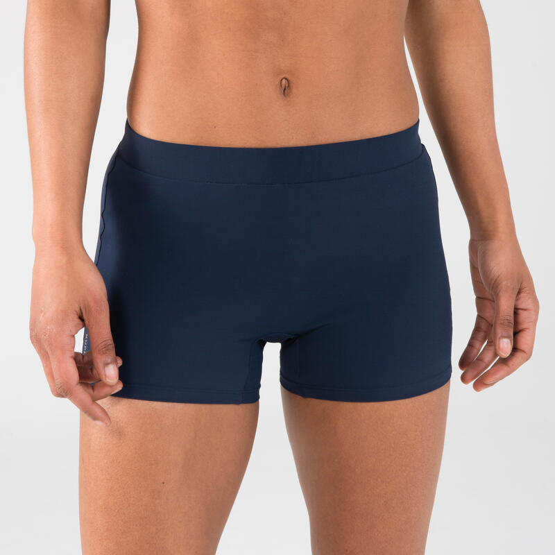 Mallas shorts atletismo Mujer azul