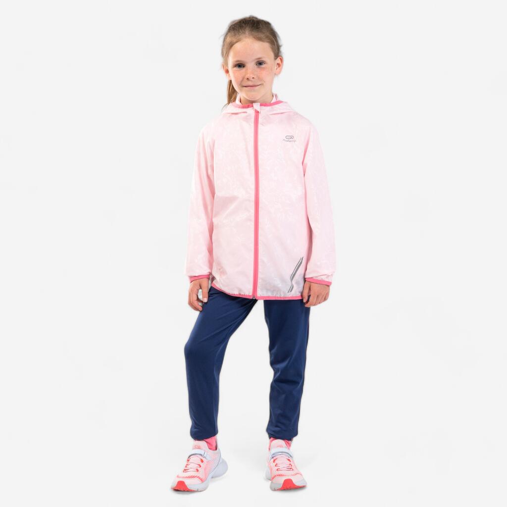 Kalenji AT100 Kids' Athletics Windbreaker Jacket - Pink