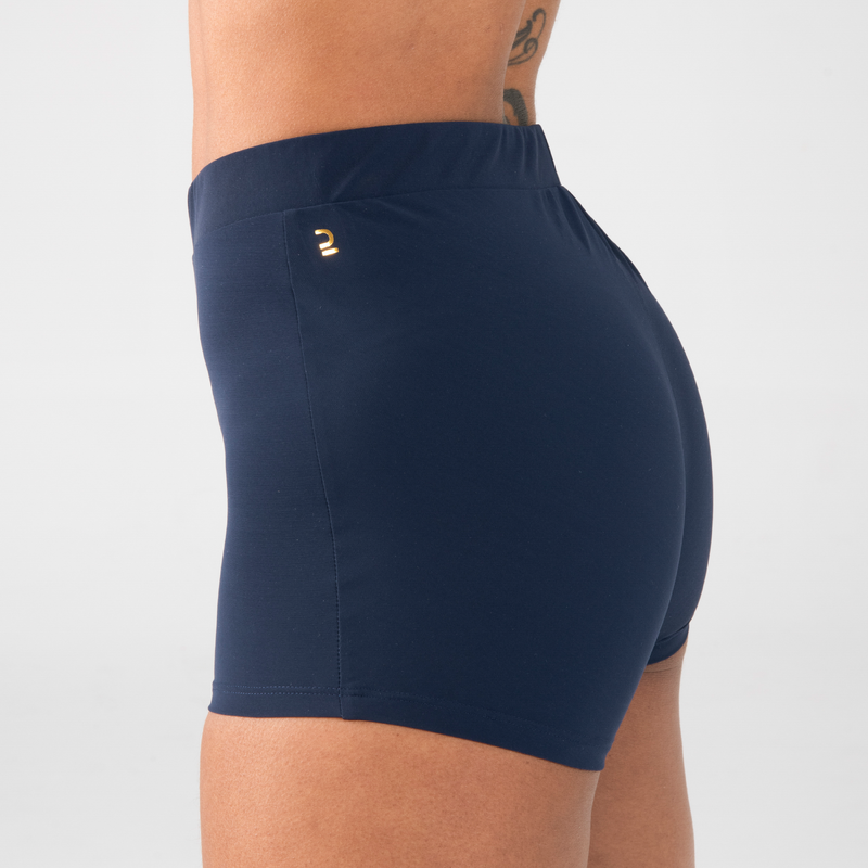 SHORTY D ATHLETISME FEMME BLEU pour les clubs et collectivites Decathlon Pro