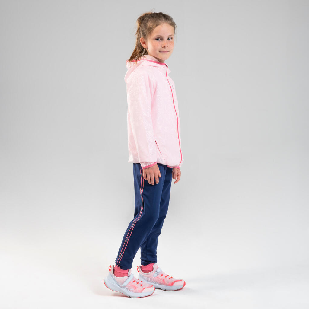 Kalenji AT100 Kids' Athletics Windbreaker Jacket - Pink