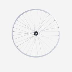 roue ville 28 ar rl sp mono argent Elops 100