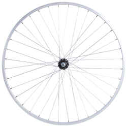 Rear Wheel 28" FW SW Mono City Bike Elops 100 - Silver