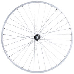 Rear Wheel 28" FW SW Mono City Bike Elops 100 - Silver