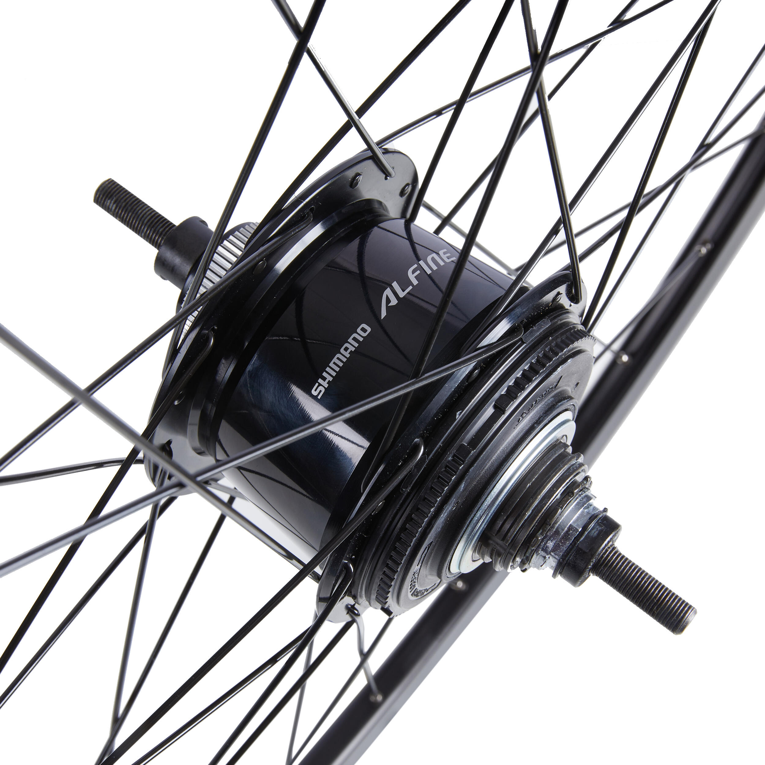 Double-Walled Rear Wheel With Disc Wheelset For Speed 920 City Bike 2/3