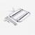 Plateforme avant Elops 520 argente