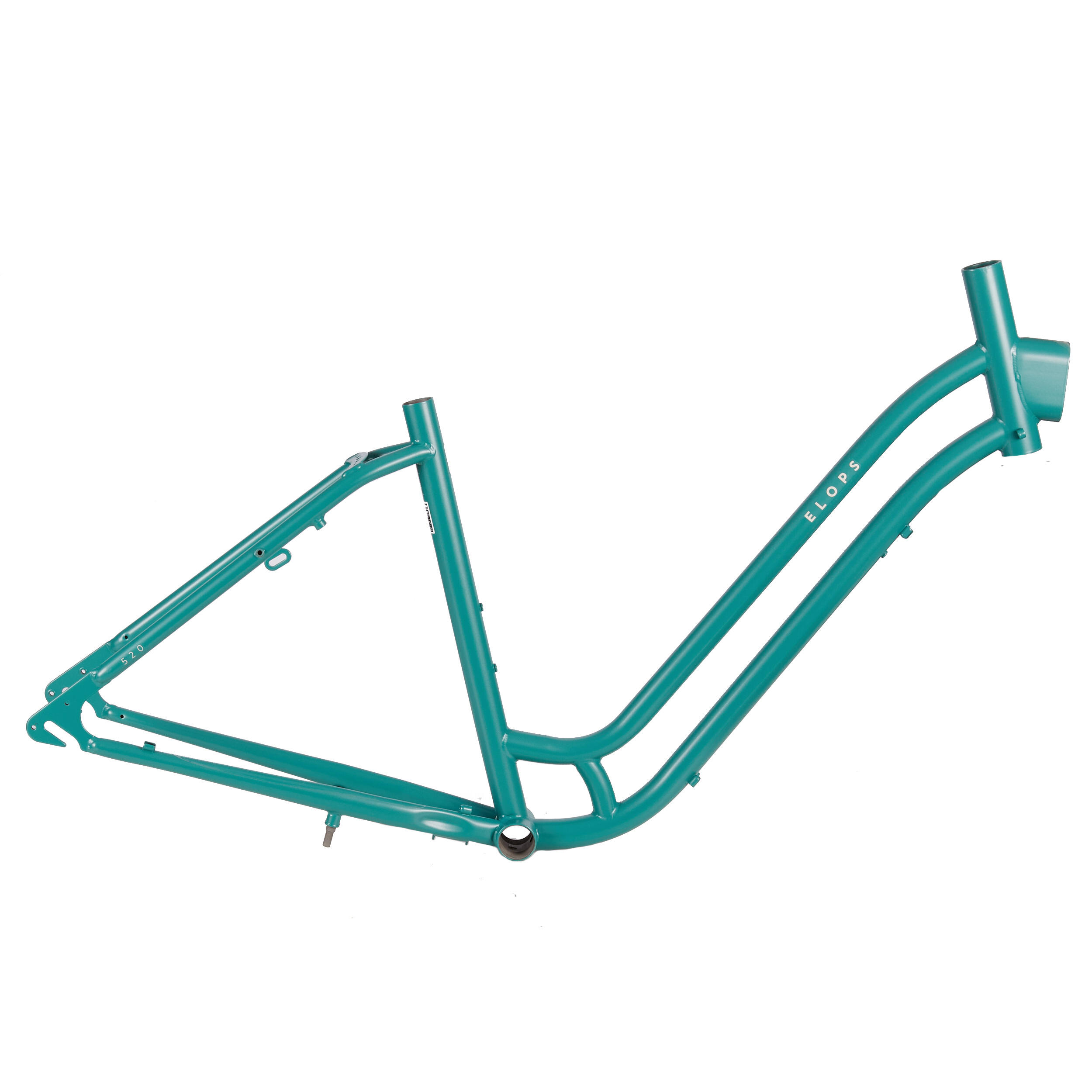 Elops - Cadre Elops 520 Bas (north Sea) - Cadre De Vélo - Sav Cycle - Vert - 38 S - Decathlon