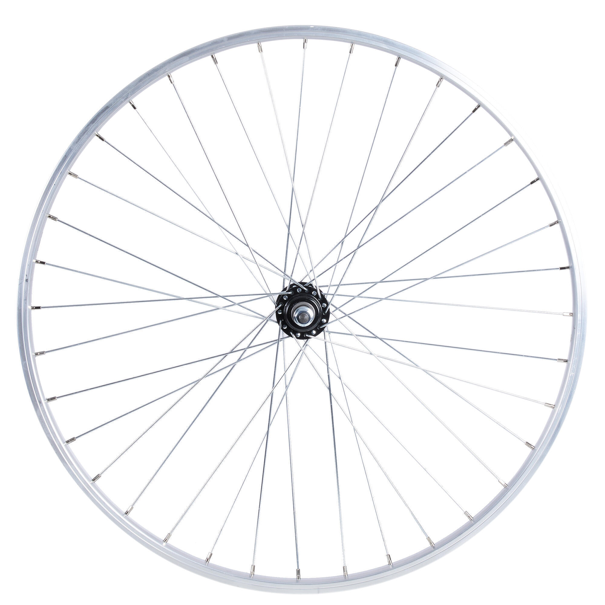 ELOPS 26" City Bike Single-Walled Drum Brake Rear Wheel - Silver