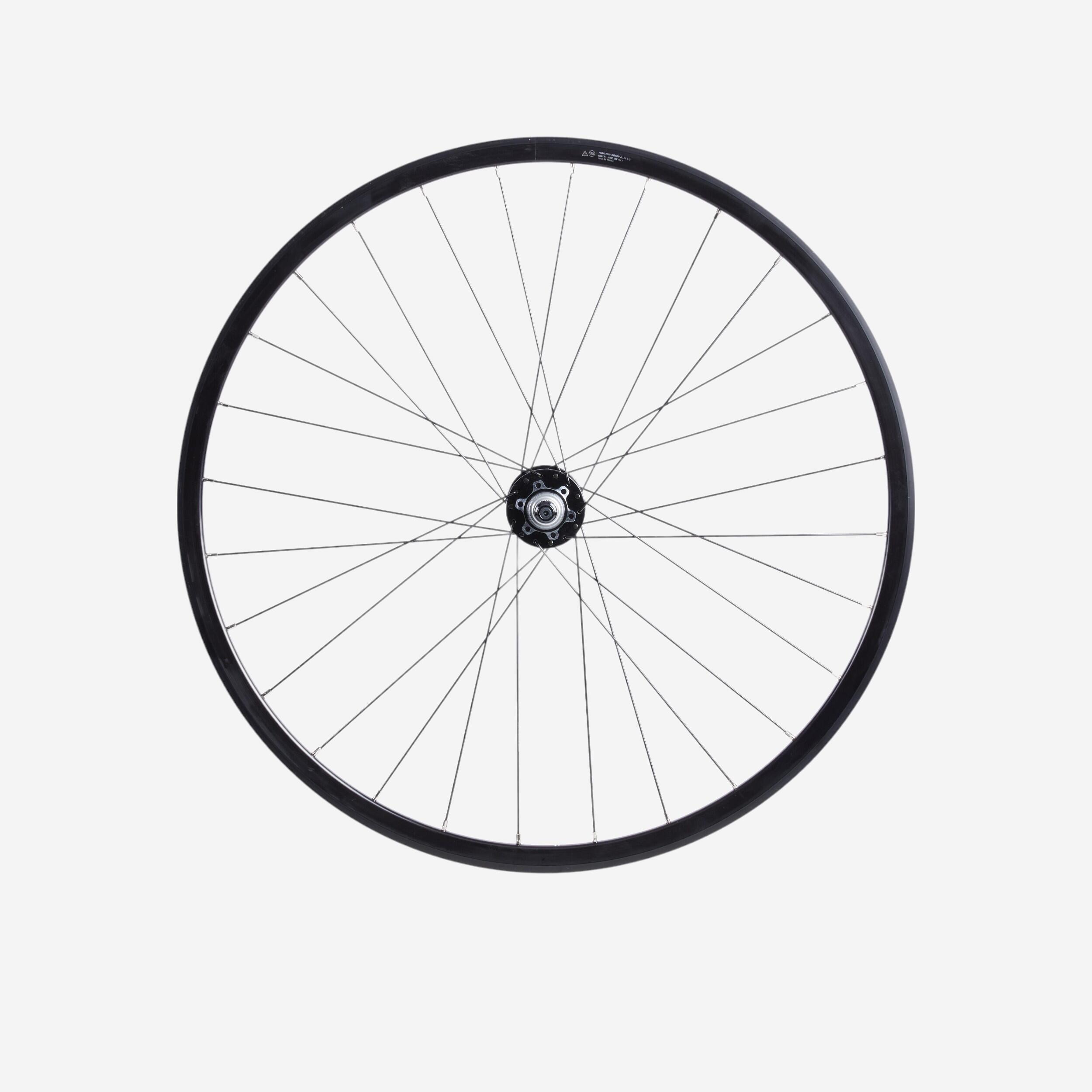 Koło do roweru miejskiego Elops 28"  przednie dwukomorowe disc do City Speed 920