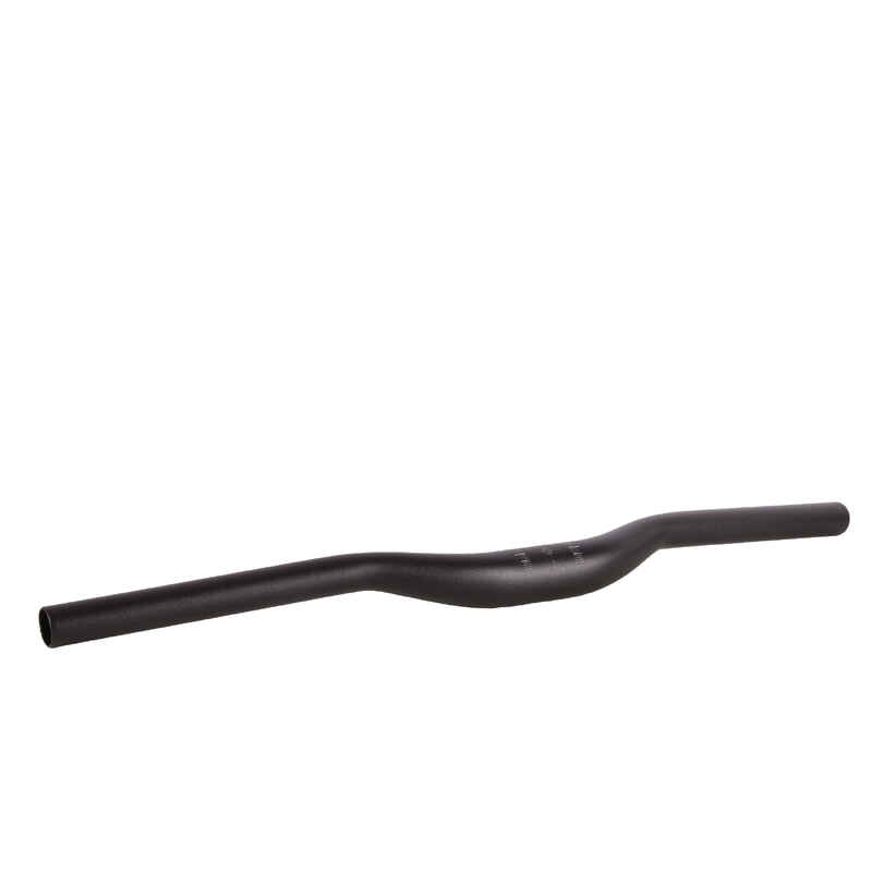 Lenker 31,8 mm - 30 mm Rise - 5° Upsweep - 9° Backsweep - 620 mm - Aluminium schwarz