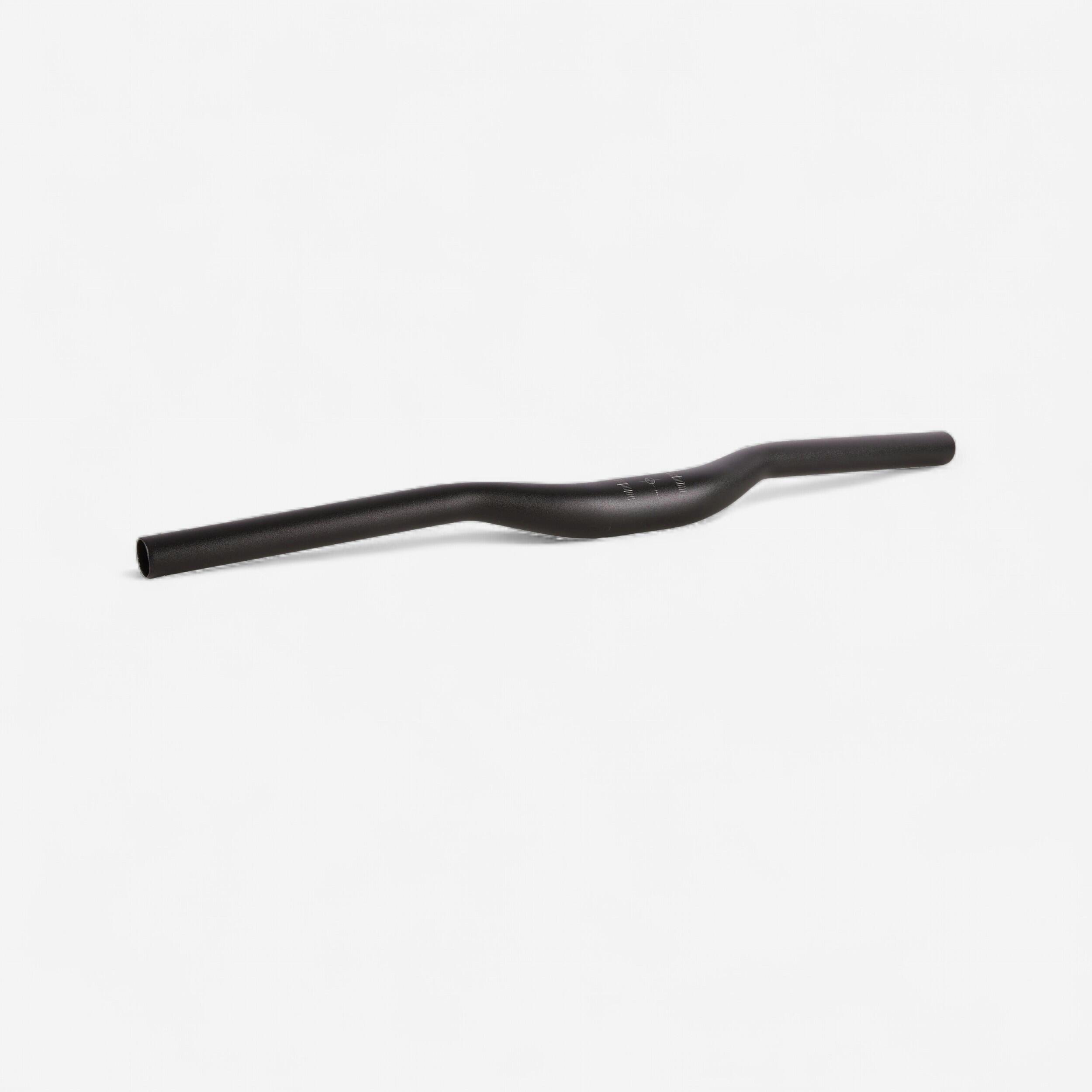 Manubrio rialzato bici città Speed 31.8 mm nero ELOPS | DECATHLON