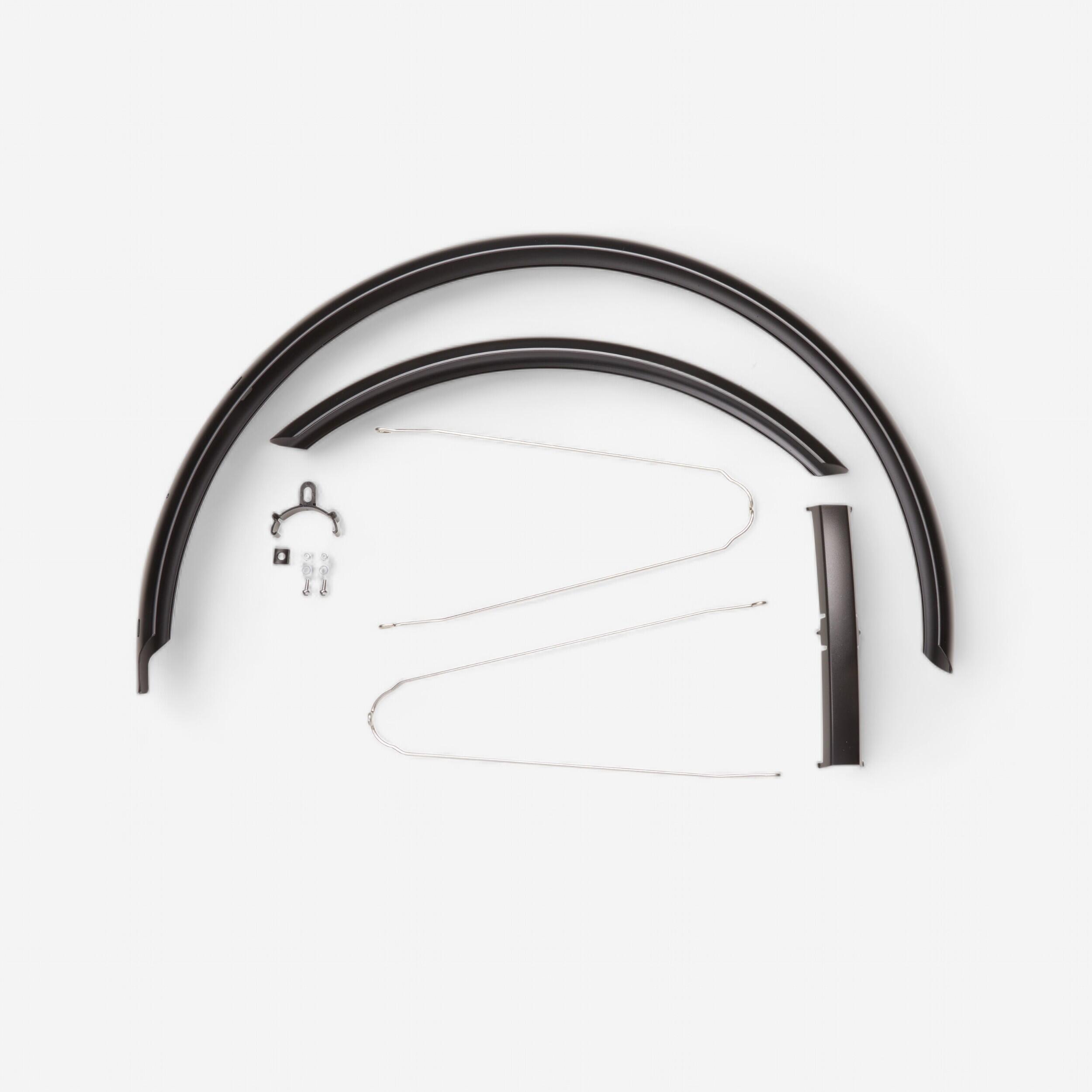 Elops - Garde Boue 28 Pouces Noir Pour Elops 120 E. - Garde-boue - Sav Cycle - Incolore - Taille Unique - Decathlon