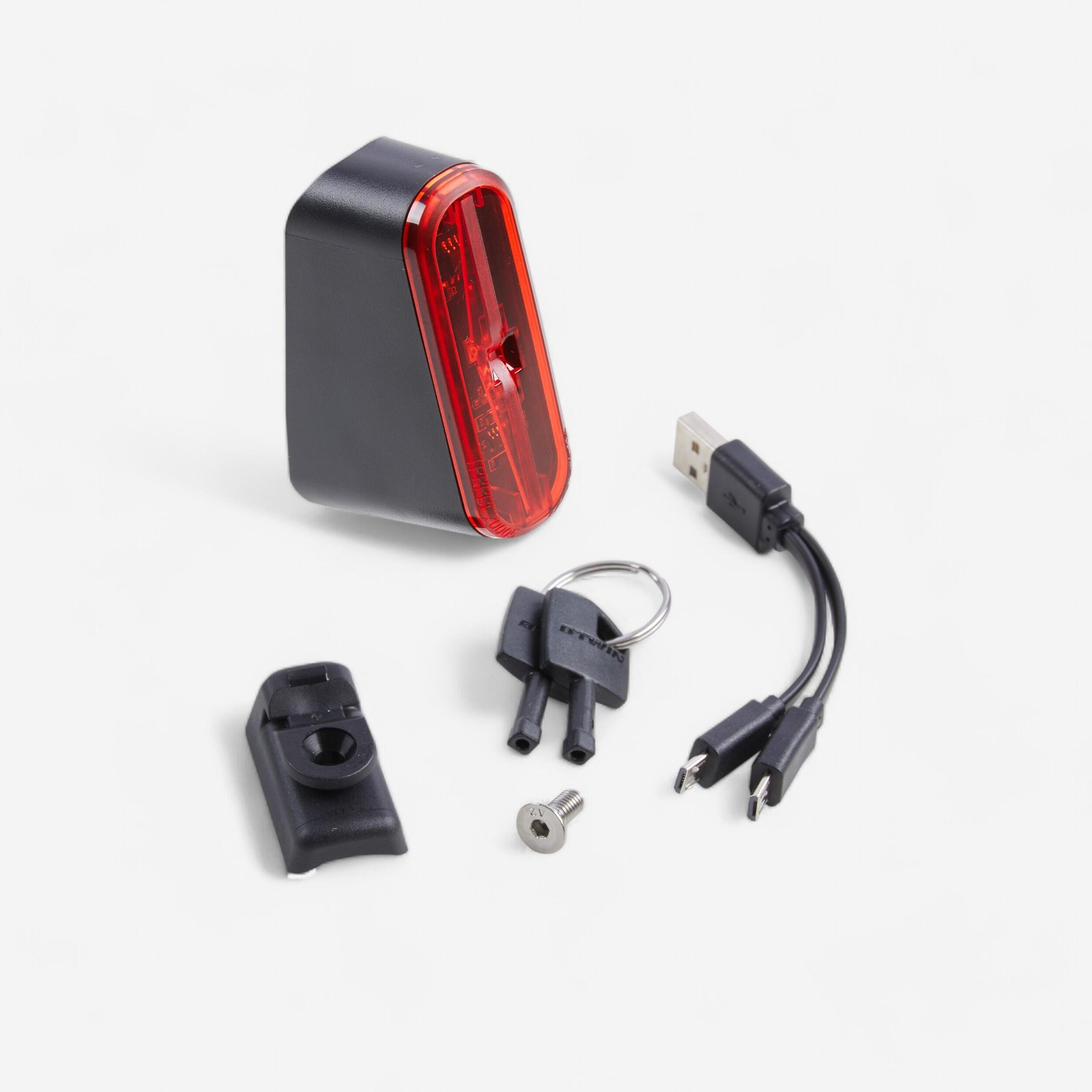 Clignotant velo online decathlon
