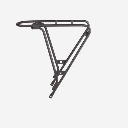 Porte bagage alu (27kg) noir pour velo de ville elops longue distance