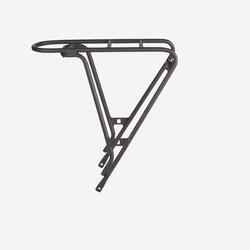 Porte bagage alu 27kg noir pour velo de ville elops longue distance ELOPS Decathlon