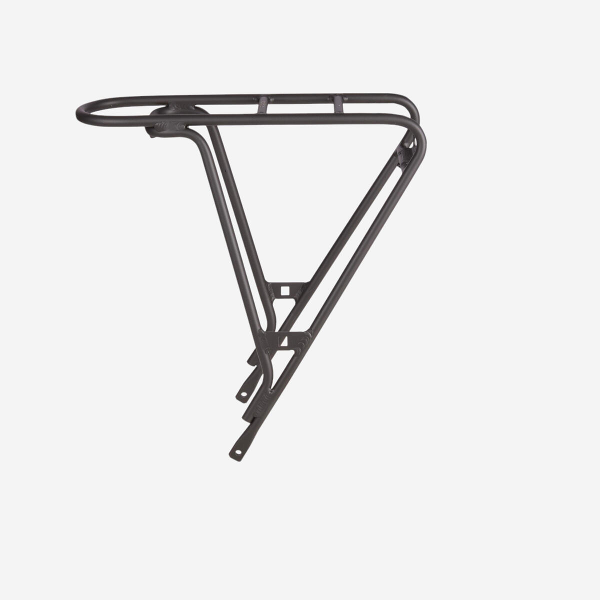 Porte bagage alu (27kg) noir pour velo de ville elops longue distance