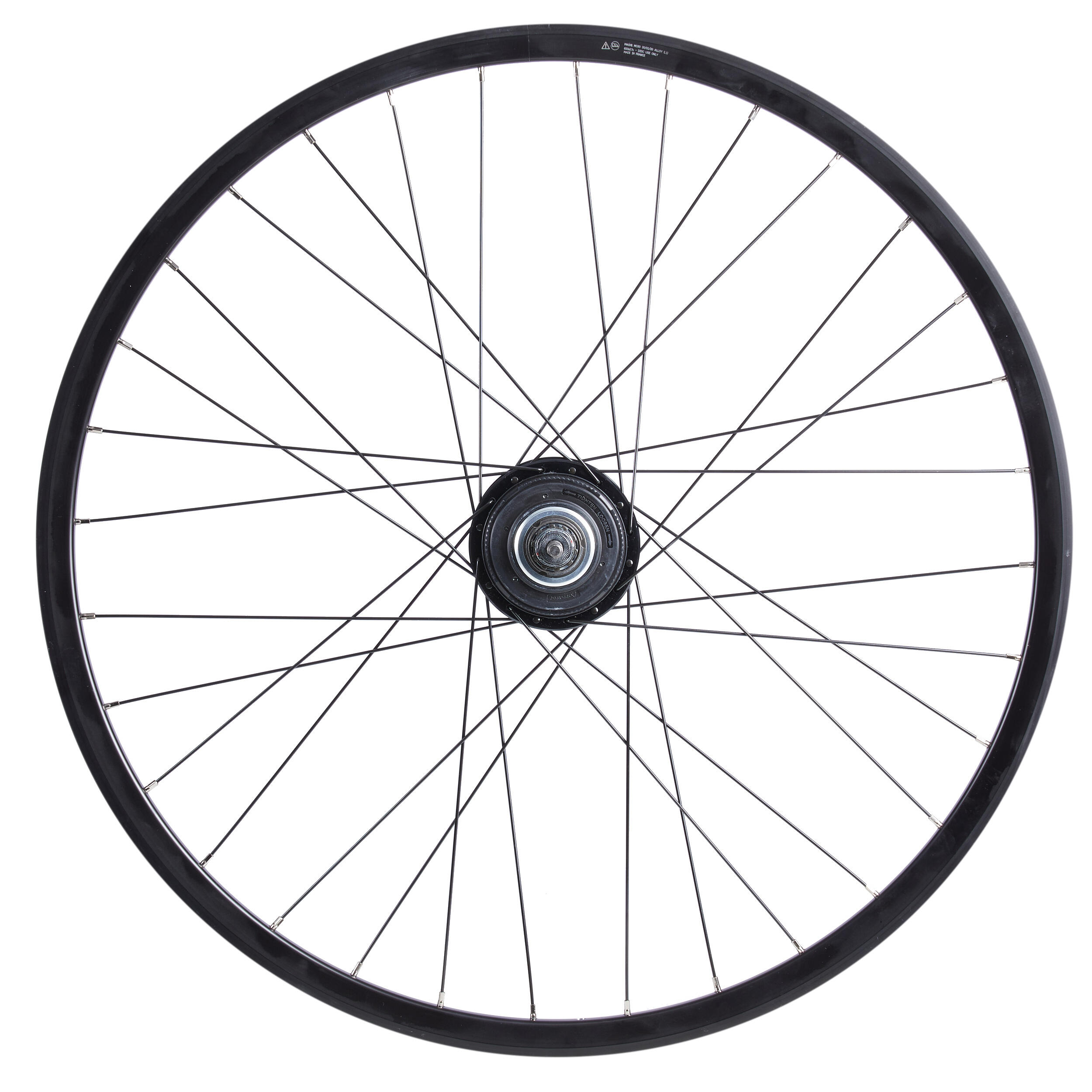 Double-Walled Rear Wheel With Disc Wheelset For Speed 920 City Bike 1/3