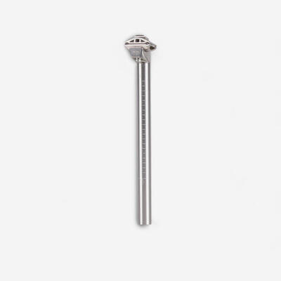 Zadelpen diameter 27.2 mm lengte 350 mm zwart