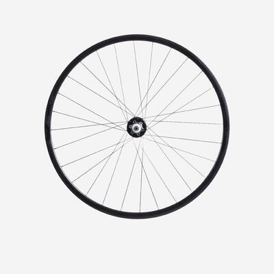 Achterwiel voor city speed 900 28" dubbelwandig schijfrem zwart