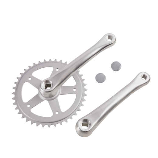 
      Hliníkové stredové zloženie Crankset 40 zubov Elops 540 strieborné
  