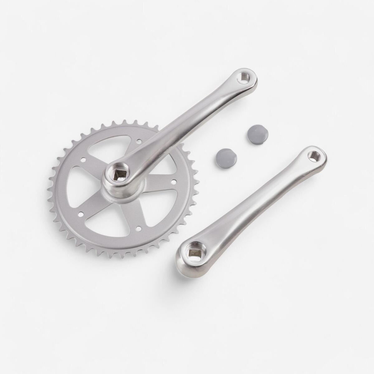 Crankset silver alu 40t argente elops 540