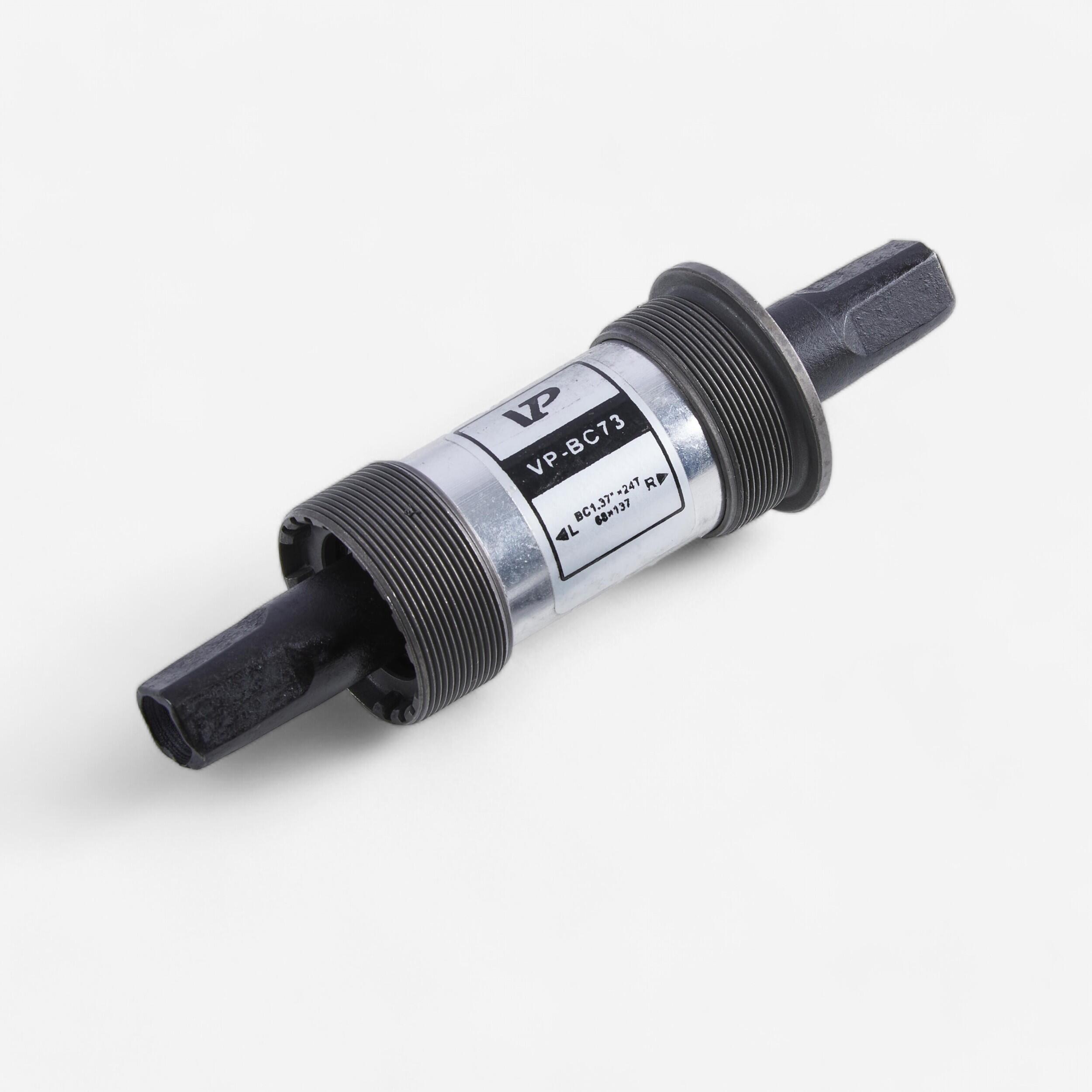 Axe Pédalier carré Acier Old Bike bottom bracket axe 127mm