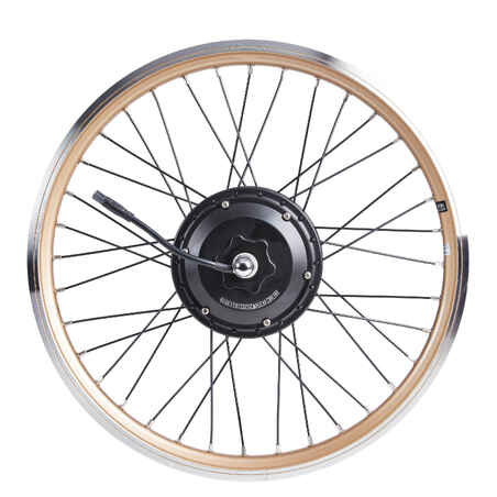 20" Rear Motor Wheel for the Hoptown 500E Folding Bike - Gold