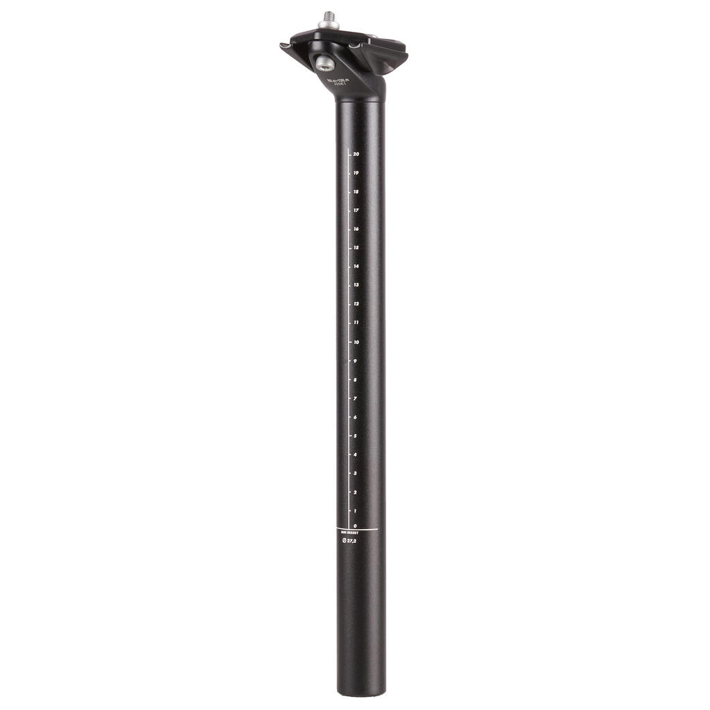 Seat Post 27.2mm Diameter, 350mm Long - Black