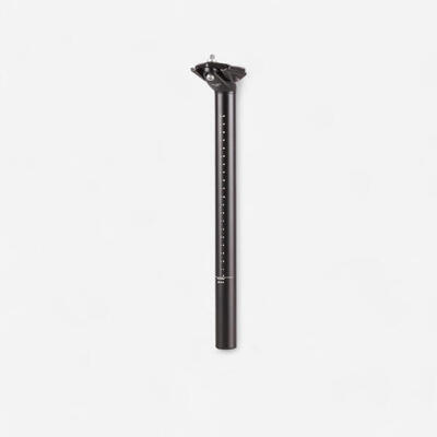 Zadelpen diameter 27.2 mm lengte 350 mm zwart