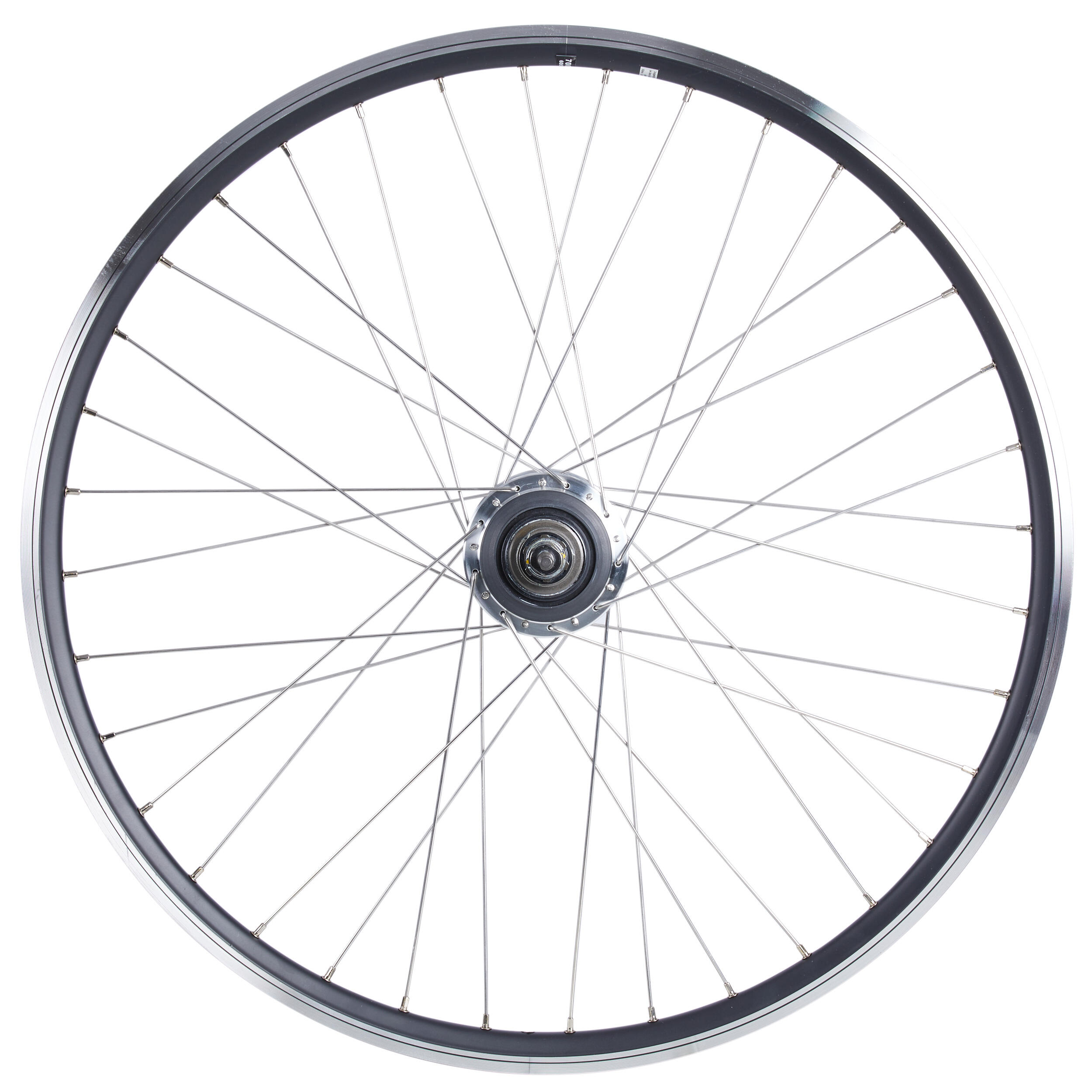 Elops - Roue Velo Ville 28 Pouces Arrière Double Parois Noir Nexus7 Pour B'ebike 9 - Roue - Sav Cycle - Noir - 700 - Decathlon