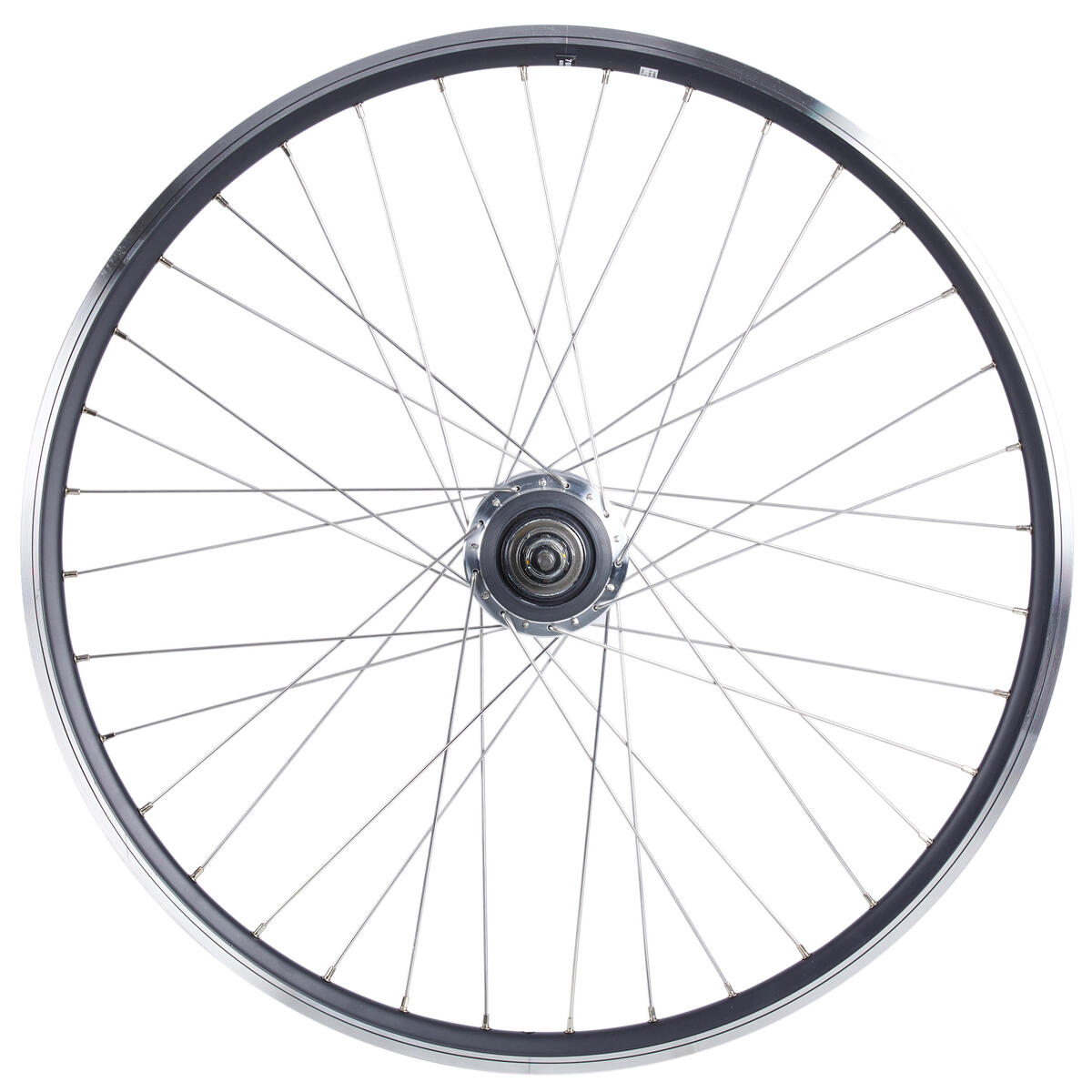 Roue velo ville 28 pouces arrière double parois noir nexus7 pour b'ebike 9