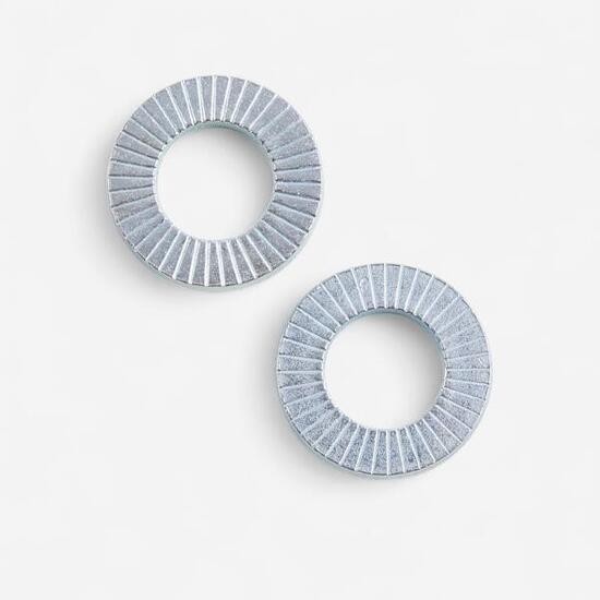 Unterlegscheiben Radbefestigung auf Achse mit Mutter Durchmesser 19/10,2 mm