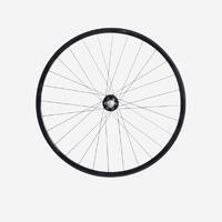 Roue vélo city speed 900 28 pouces avant double paroi disc noir