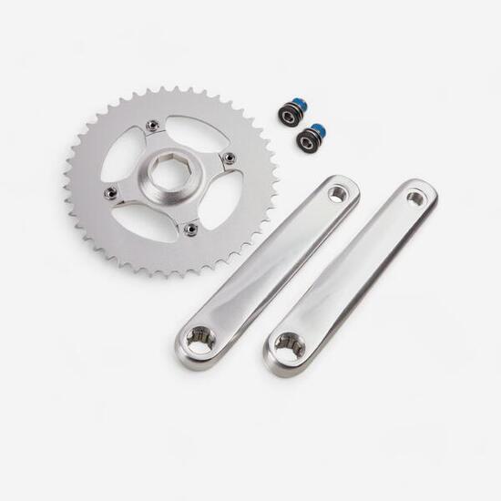 Kurbelsatz 44 Z BCD104 170 mm Elops 920E Brose silber