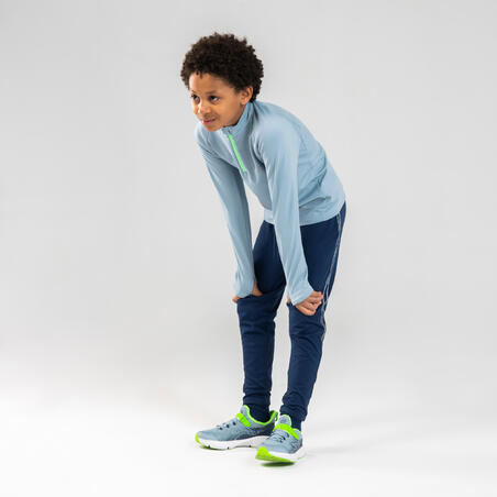 Штани дитячі AT 300 для легкої атлетики темно-сині