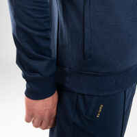 Warm Men's Athletics Jacket - Blue