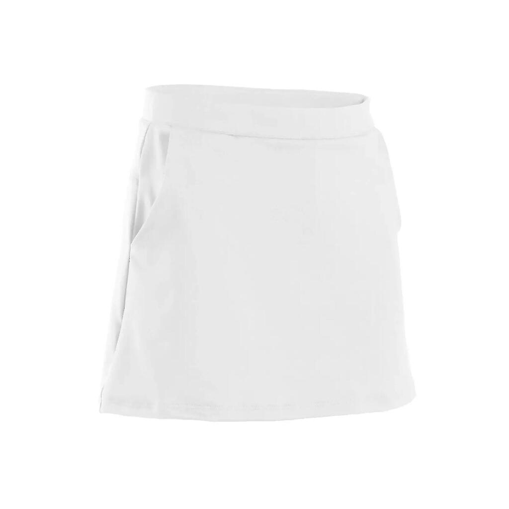 Girls' golf skort MW500 navy