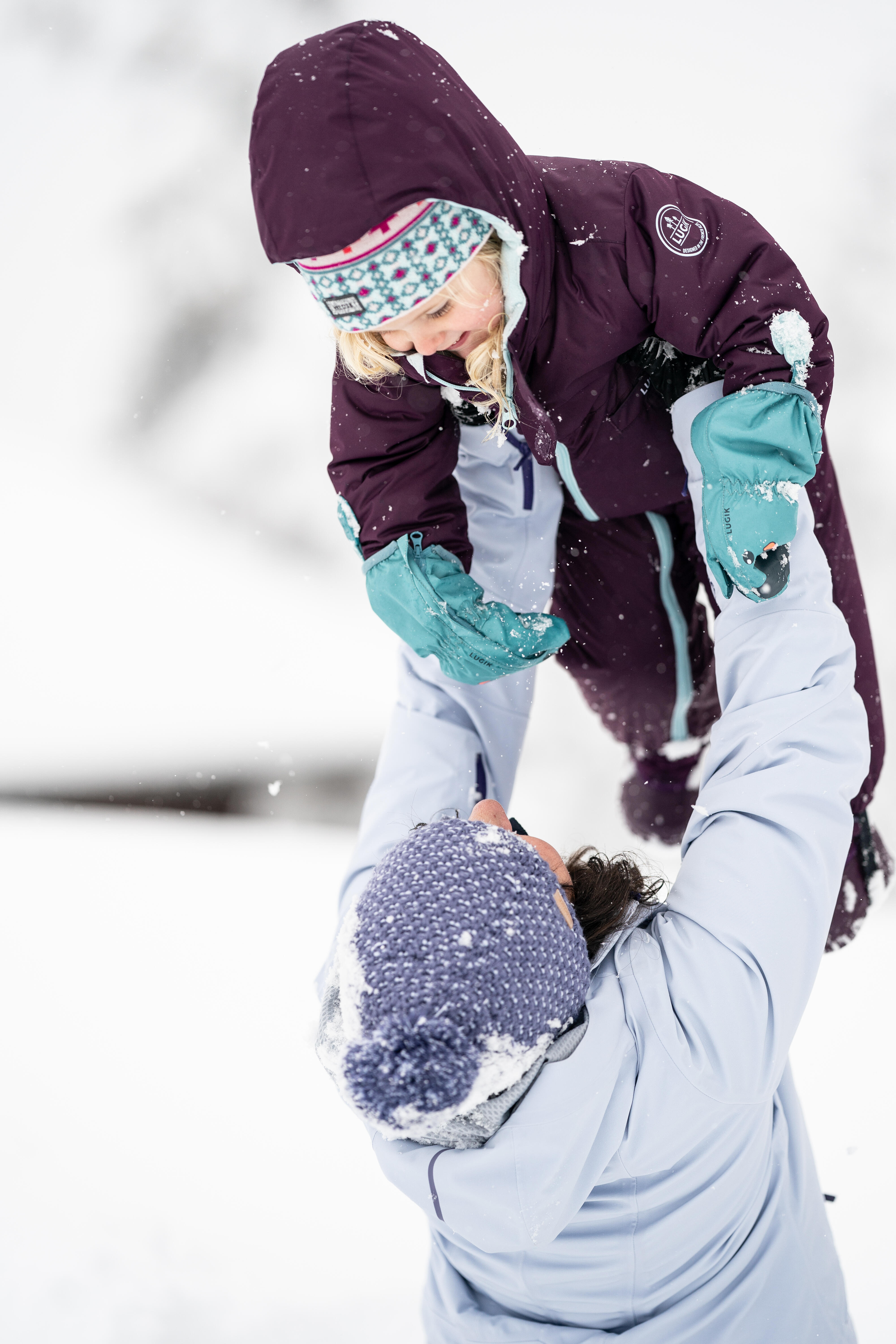Baby Ski Suit - WARM LUGIKLIP Purple