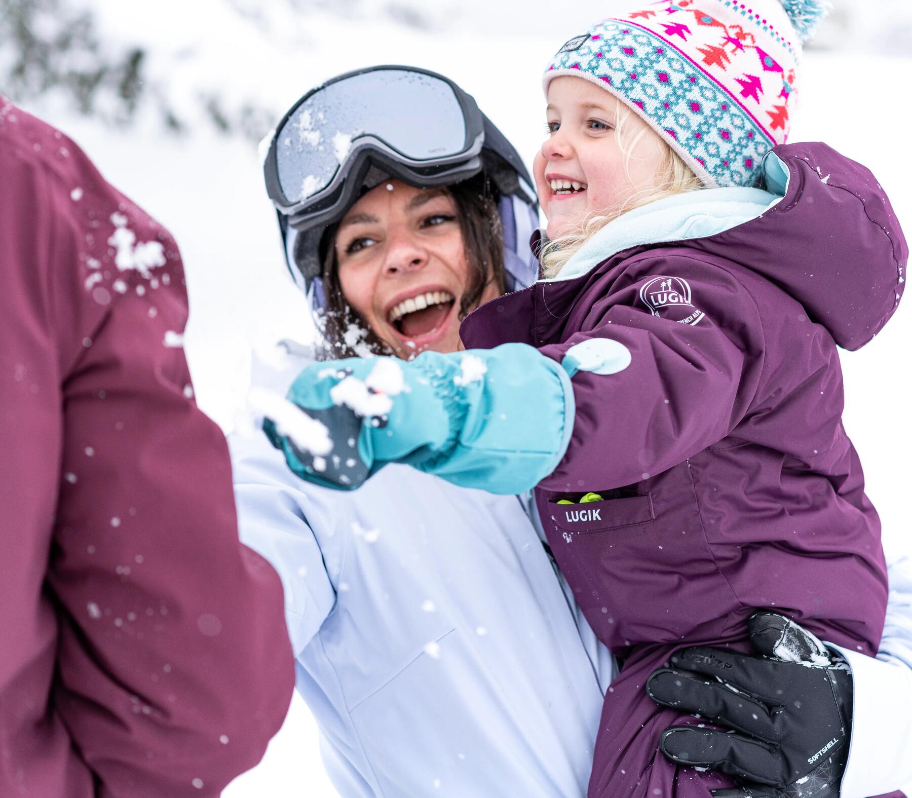 Manutenção e reparação adequadas de fato de ski criança