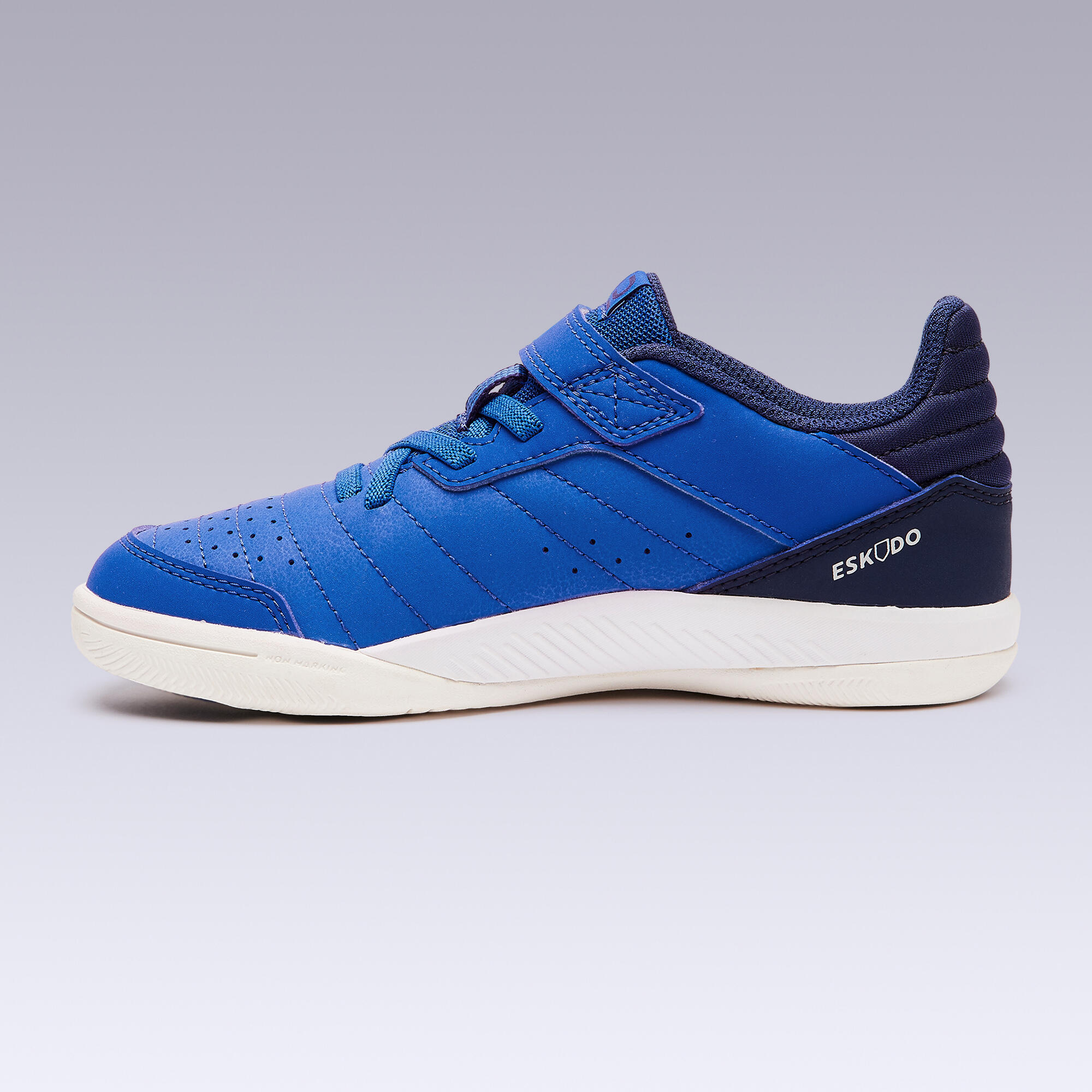 Kids' Futsal Trainers Eskudo 500 - Blue 9/9