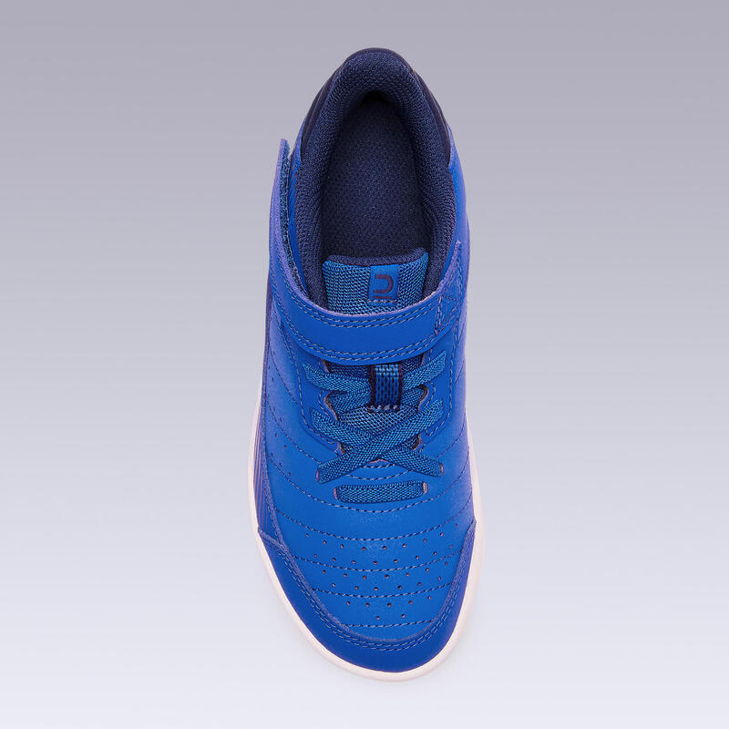 Zaalvoetbalschoenen voor kinderen Eskudo 500 blauw