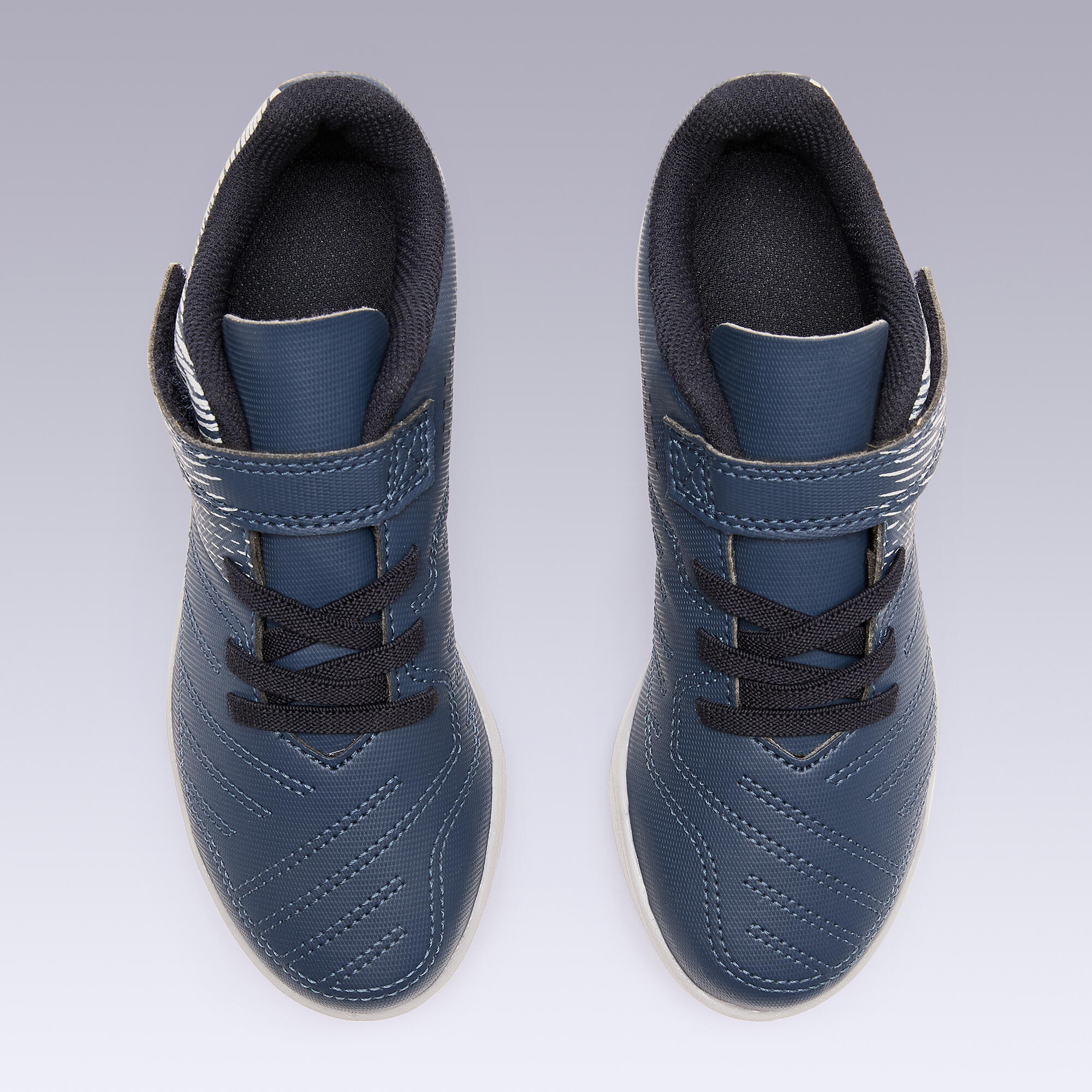 Kids' Futsal Trainers 100 - Blue/White 7/7
